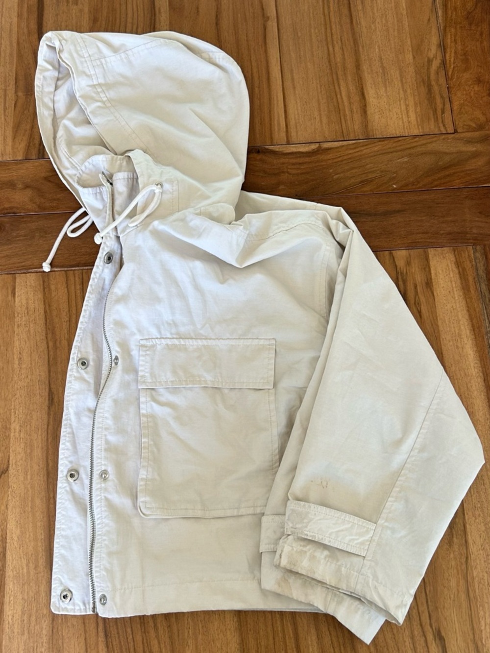 Abercrombie & Fitch Cropped Traveler Jacket - M